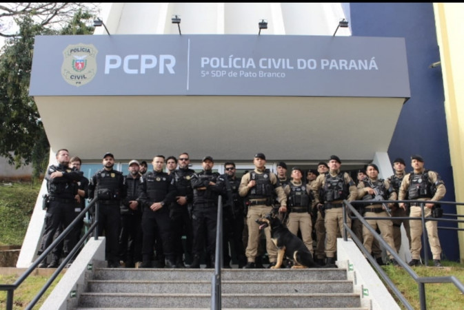 PCPR e PMPR prendem dois homens por tráfico de drogas em Pato Branco